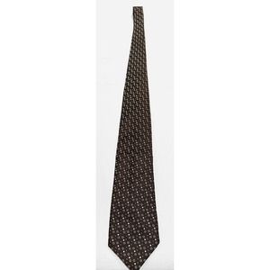 Vintage Andrew’s Ties Made In Italy 100% Silk Brown